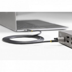 StarTech.com Cavo USB-C con viti di bloccaggio superiori da 50cm - Cavo da USB-C a USB- C certificato 10Gbps - Cavo USB-C