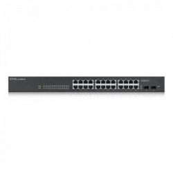 Zyxel GS-1900-24 v2 Gestito L2 Gigabit Ethernet (10/100/1000) 1U Nero