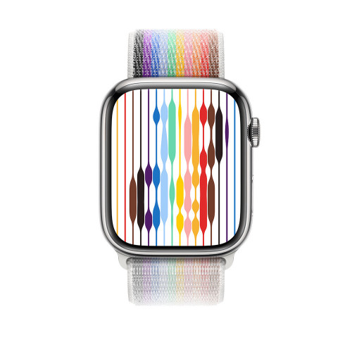 Apple Pride Edition Band Multicolore Nylon