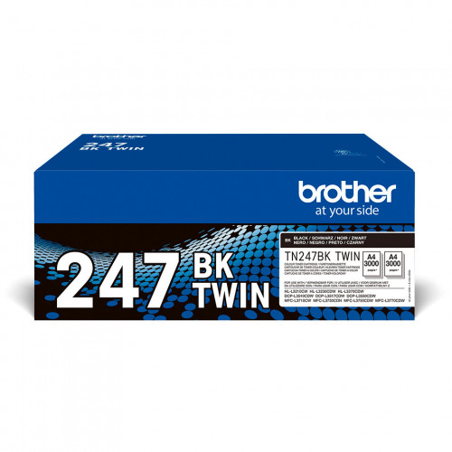 Brother TN-247BKTWIN cartuccia toner 2 pz...