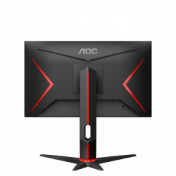 AOC 24G2SPU/BK Monitor PC 60,5 cm (23.8") 1920 x 1080 Pixel Full HD Nero, Rosso
