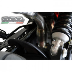 Scarico GPR Aprilia Dorsoduro 900 2017/20 e4 Collettore tubo deCatalizzatore DeCatalizzatore
