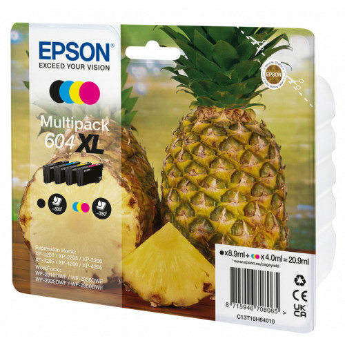 Epson 604XL cartuccia d'inchiostro 4 pz...