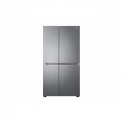 Lg GSBV70DSTM -Frigorifero Side by Side, 655 Litri, DoorCooling, No Frost, Inox, Classe F