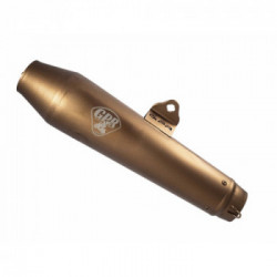 Scarico GPR Honda Cbr 600 F 1991/98 Silenziatore Omologato senza Raccordo Ultracone Bronze Cafè Racer