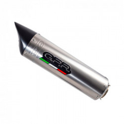 Scarico GPR Ducati Multistrada 1100 2007/09 Coppia Scarichi Omologati con Raccordo Tiburon Titanium