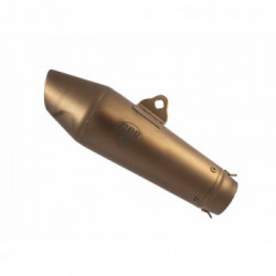 Scarico GPR Honda Africa Twin 650 Rd03 1988/89 Silenziatore Omologato senza raccordo Vintavoge Bronze Cafè Racer