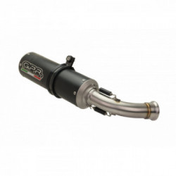 Scarico GPR Fantic Motor XEF 125 Competition 4t 2021/2022 e5 Scarico Omologato con raccordo M3 Black Titanium