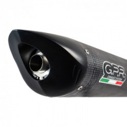 Scarico GPR Kawasaki Zx-6R 2007/08 Scarico Omologato con Raccordo Tiburon Poppy