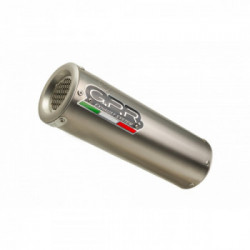 Scarico GPR Triumph Trident 660 2021/2022 e5 Scarico Completo Omologato e Catalizzato M3 Titanium Natural
