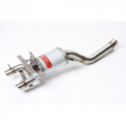 Scarico GPR Yamaha Fz6 600-Fazer S1-S2 2004/13 Ghost Scarico Omologato con Raccordo Alluminio Ghost