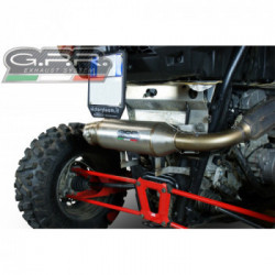 Scarico GPR Polaris Rzr XP 1000 2014 Scarico Omologato con Raccordo Power Bomb