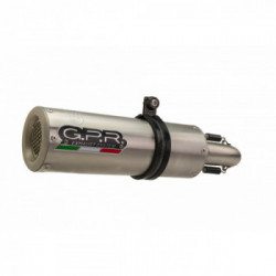 Scarico GPR Suzuki Gsx-S 750 2021/22 e5 Scarico Racing con Raccordo M3 Inox