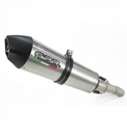 Scarico GPR Moto Guzzi Breva 1200 2007/12 Scarico Omologato con Raccordo Gpe Ann. Titaium