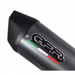 Scarico GPR Suzuki Hayabusa 1300 1999/00 Coppia di Scarichi Omologati Furore Poppy