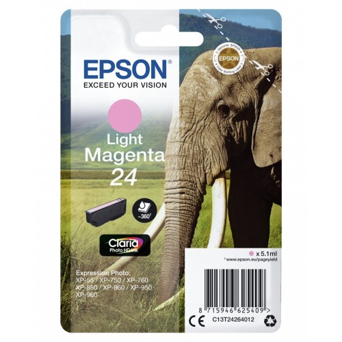 Epson Elephant Cartuccia Magenta chiaro