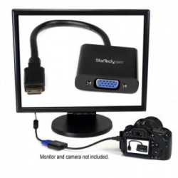 StarTech.com Adattatore convertitore Mini HDMI a VGA per fotocamere/videocamere digitali - 1920x1080