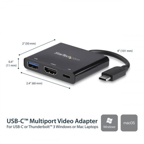 StarTech.com Adattatore multifunzione USB-C a...