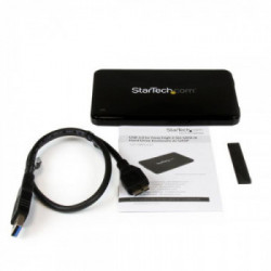 StarTech.com Enclosure esterno slim per disco rigido USB 3.0 a SATA 2.5" SSD/HDD con UASP da 7mm