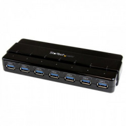 StarTech.com HUB USB 3.0 a 7 porte alimentato - Perno e concentratore USB 3.0 ultra veloce - Nero