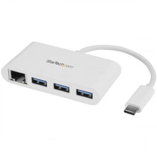 StarTech.com Hub USB 3.0 a 3 porte con Gigabit...