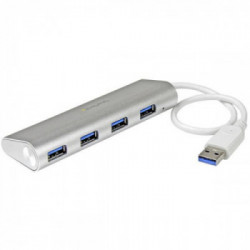 StarTech.com Hub USB 3.0 a 4 porte compatto e portatile con cavo integrato