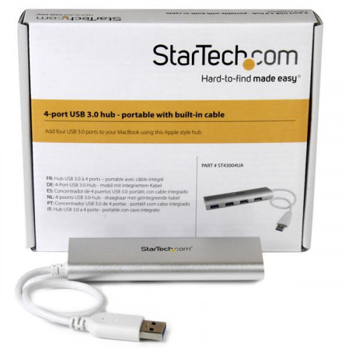 StarTech.com Hub USB 3.0 a 4 porte compatto e...