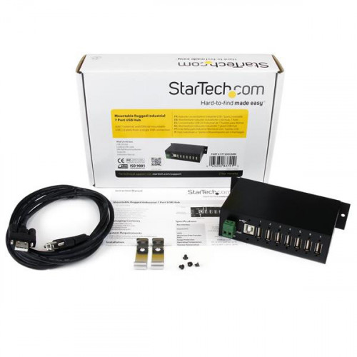 StarTech.com Hub USB industriale a 7 porte,...