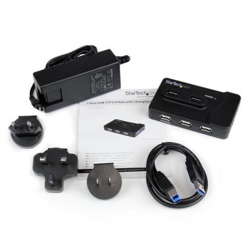 StarTech.com Hub combo USB 3.0/2.0 a 6 porte...