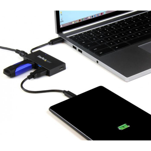 StarTech.com Hub USB 3.0 a 4 porte con USB-C -...