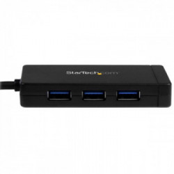 StarTech.com Hub USB 3.0 a 3 porte con USB-C e Ethernet Gigabit - Include Adattatore di Alimentazione