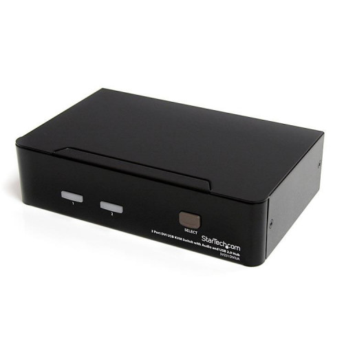StarTech.com Switch KVM DVI USB 2 porte, con...