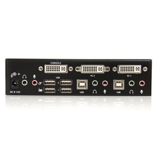 StarTech.com Switch KVM DVI USB 2 porte, con...