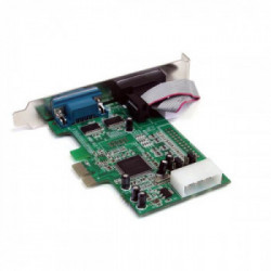 StarTech.com Scheda seriale PCI Express nativa a 2 porte RS-232 con 16550 UART