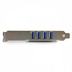 StarTech.com Adattatore scheda controller PCI Express PCIe SuperSpeed USB 3.0 a 4 porte con UASP - Alimentazione SATA