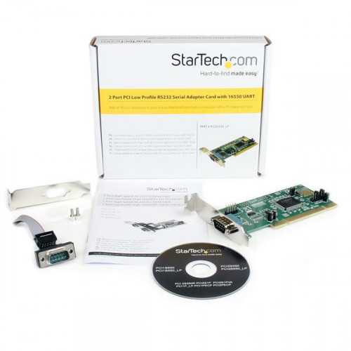 StarTech.com Scheda seriale PCI RS232 a 2 porta...