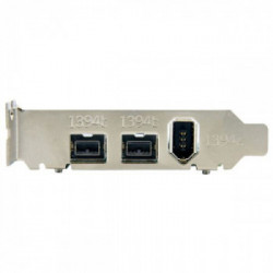 StarTech.com Scheda adattatore PCI Express FireWire 2b 1a 1394 a basso profilo - 3 porte
