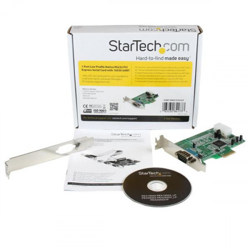 StarTech.com Scheda PCI Express seriale nativa...