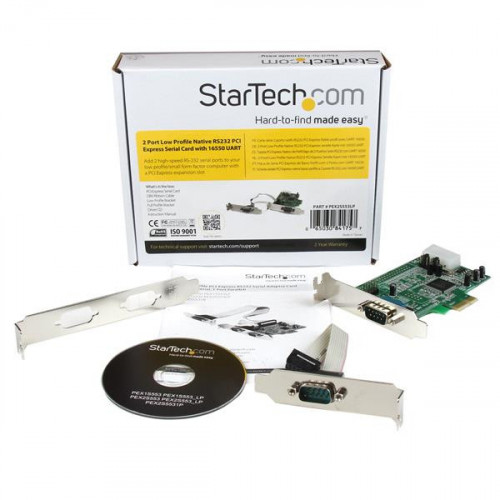 StarTech.com Scheda PCI Express seriale nativa...