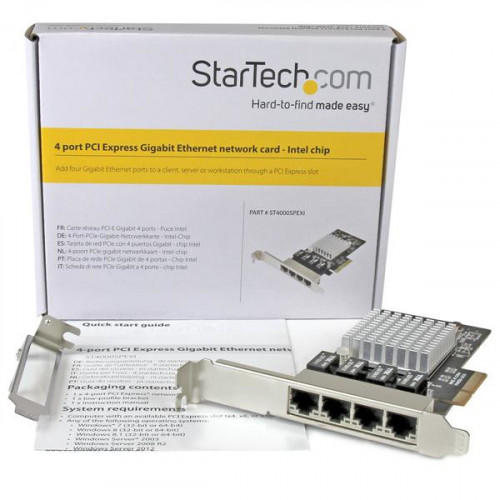 StarTech.com Scheda di rete PCIe Gigabit Power...