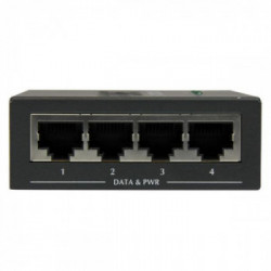 StarTech.com Iniettore midspan Gigabit Power over Ethernet (PoE) a 4 porte - 802.3at/af