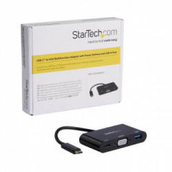 StarTech.com Adattatore Multifunzione USB-C a VGA con porta USB-A e Power Delivery