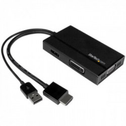 StarTech.com Adattatore da Viaggio A/V - Convertitore 3 in 1 HDMI a DisplayPort, VGA o DVI - 1920 x 1200