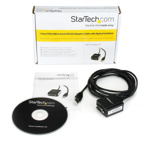 StarTech.com Cavo adattatore USB FTDI RS-232 a...