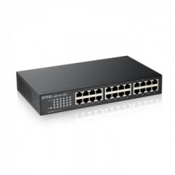 Zyxel GS1100-24E Non gestito Gigabit Ethernet (10/100/1000) Nero