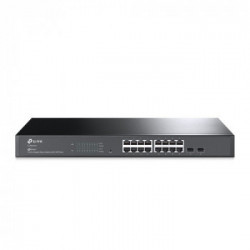 TP-LINK TL-SG2218 switch di rete Gestito L2/L2+ Gigabit Ethernet (10/100/1000) Nero