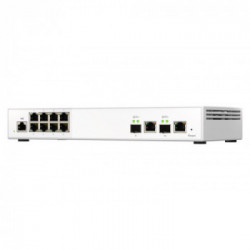 QNAP QSW-M2108R-2C switch di rete Gestito L2 Gigabit Ethernet (10/100/1000) Supporto Power over Ethernet (PoE) Bianco