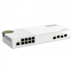 QNAP QSW-M2108R-2C switch di rete Gestito L2 Gigabit Ethernet (10/100/1000) Supporto Power over Ethernet (PoE) Bianco