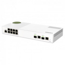 QNAP QSW-M2108R-2C switch di rete Gestito L2 Gigabit Ethernet (10/100/1000) Supporto Power over Ethernet (PoE) Bianco