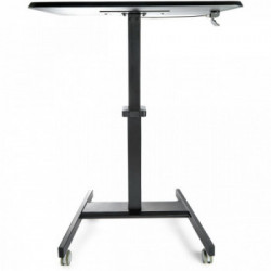 StarTech.com Scrivania Sit-Stand per lavorare in piedi o seduti - Postazione di lavoro ergonomica mobile e regolabile in